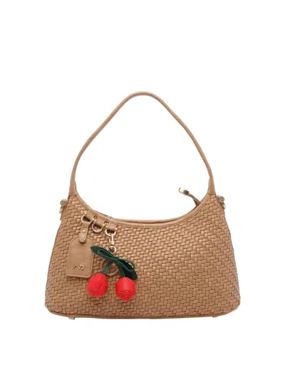 V73 V°73 Sabbia Zelda Shoulder Bag In Brown