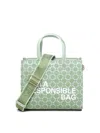 V73 Responsibility Cross Body Bag In Light Green
