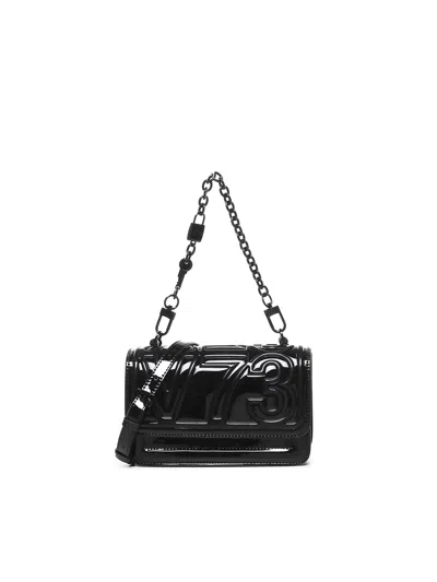V73 Shoulder Bag Fox In Black