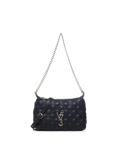 V73 Shoulder Bag With Eva Shoulder Strap In Black