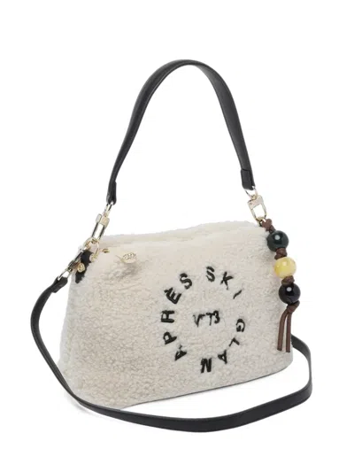 V73 Ski Glam Shoulder Bag In White