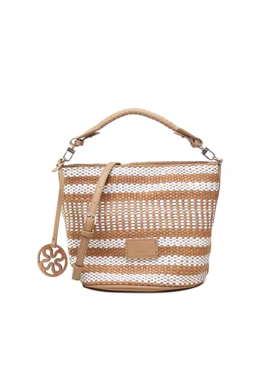 V73 Stefanie Bucket Bag In Sand