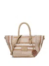 V73 STEFANIE WOVEN TOTE BAG