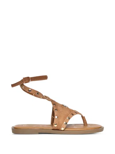 V73 Stud-embellished Wrap-around Sandals In Multi