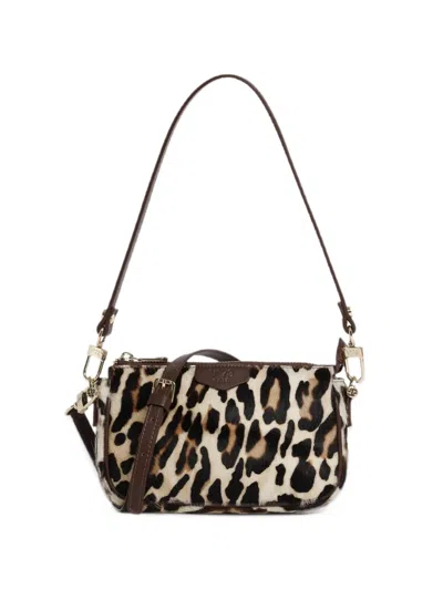 V73 The Sauvage Leopard-print Leather Mini Bag In Animal Print