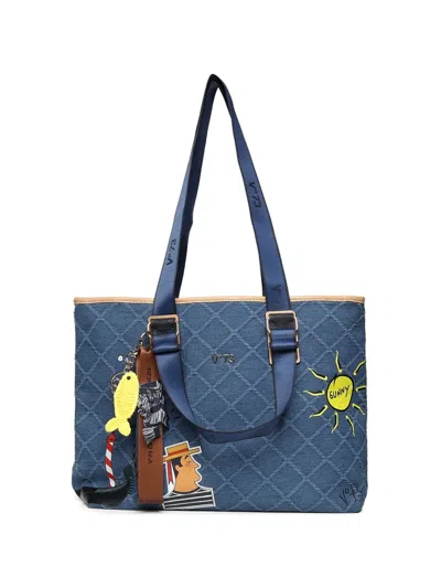 V73 Tita Shoulder Bag In Blue