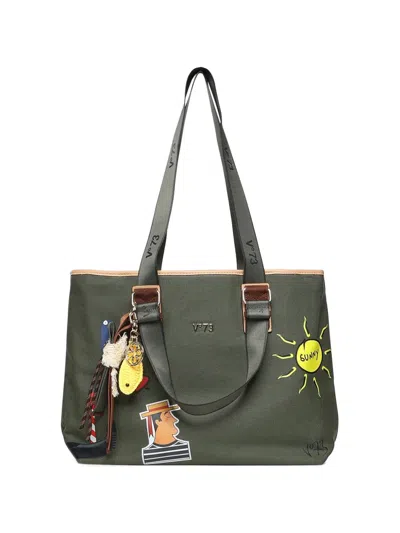V73 Tita Shoulder Bag In Green