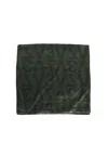 V73 Topazio Foulard In Silk In Green