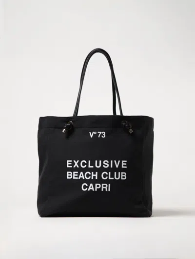 V73 Tote Bags  Woman Color Black