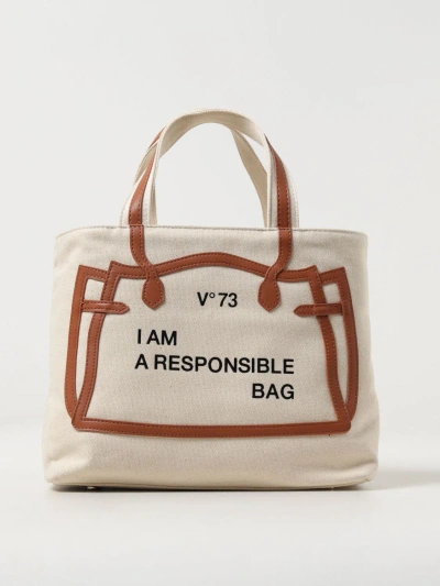V73 Tote Bags  Woman Colour Natural