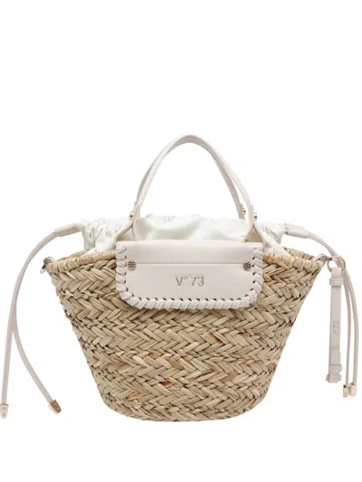 V73 Vanna Beach Bag In Neutral