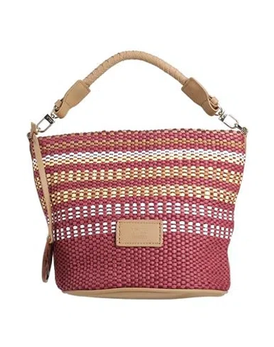 V73 Woman Handbag Garnet Size - Paper In Red