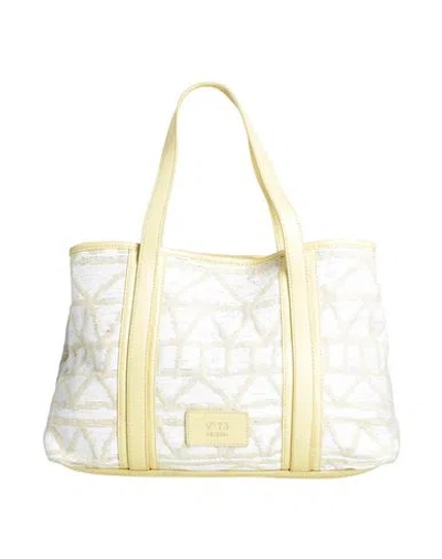 V73 Woman Handbag Mustard Size - Polypropylene, Cotton In Yellow