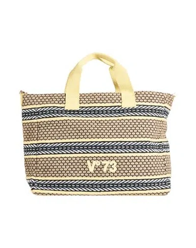 V73 Woman Handbag Yellow Size - Cotton, Polyester