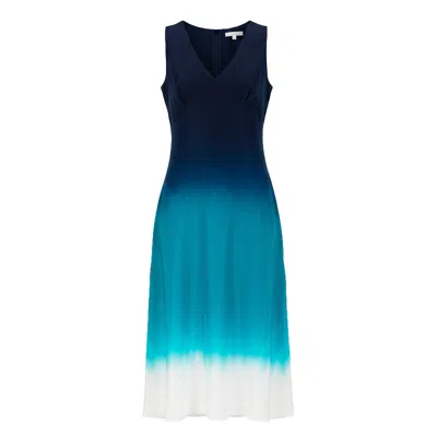 Vaai Women's Ombre Silk Slip Dress - The Grace In Multi