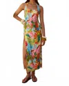 Vacanza Resort Etallia Midi Dress In Multi In Multi