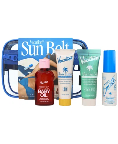 Vacation 5-pc. Sun Belt Mini Essentials Sampler Kit In Transparent