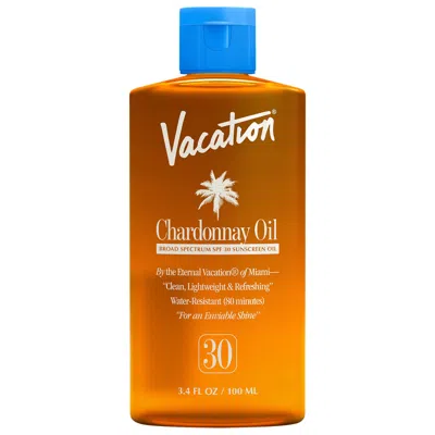 Vacation Chardonnay Oil Spf 30 Sunscreen 3.4 Oz/100 ml