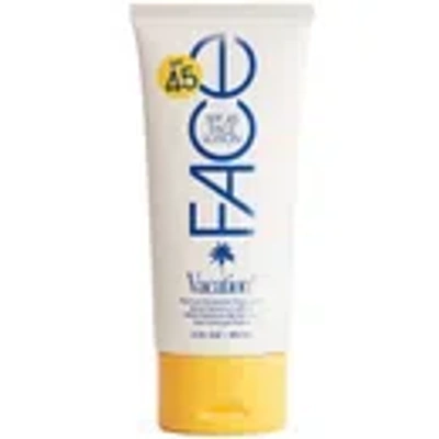 Vacation Classic Face Lotion Spf 45 3.0 oz In Transparent