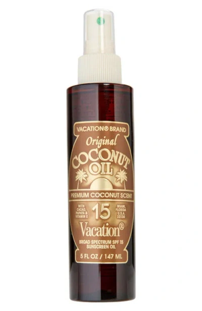 Vacation Coconbut Oil Sunscreen Spf 15 In Transparent