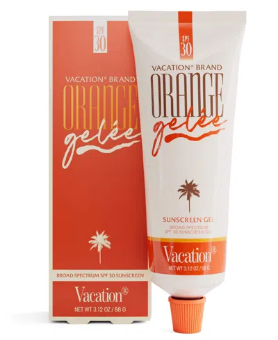 Vacation Orange Broad Spectrum Gelee Spf 30 Sunscreen, 3.12 Oz. In Transparent