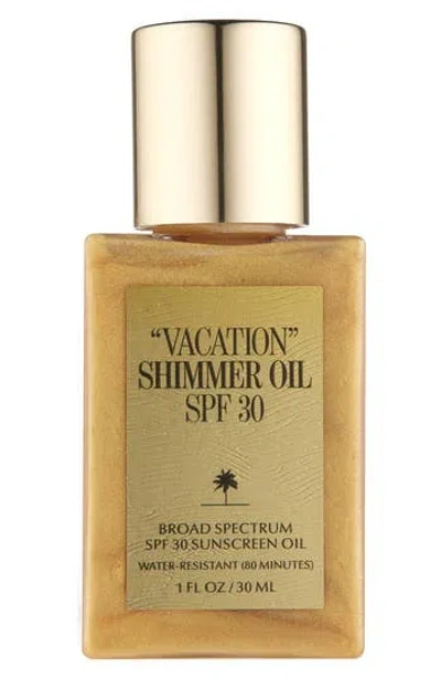 Vacation Shimmer Oil Spf 30 Sunscreen In Transparent