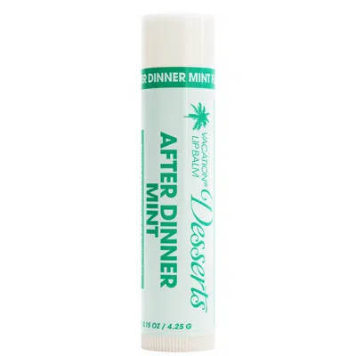 Vacation Spf 30 Lip Dessert - After Dinner Mint 4.25g In White