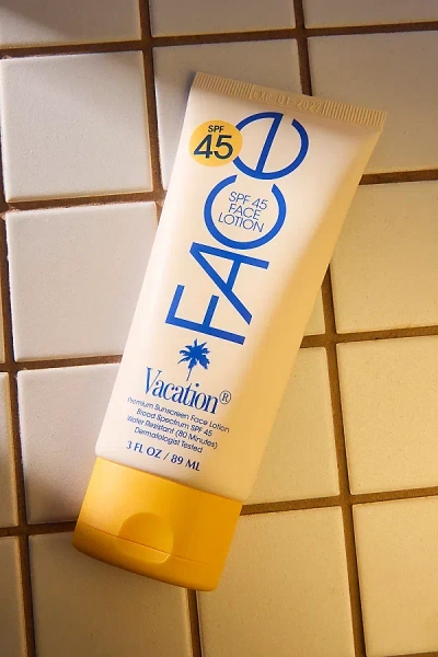 Vacation Classic Spf 45 Sunscreen Face Lotion In Ivory At Urban Outfitters