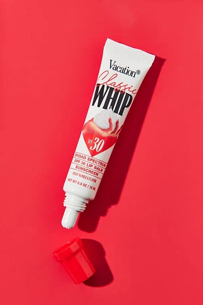 Vacation Classic Whip Spf 30 Lip Balm In Red At Urban Outfitters