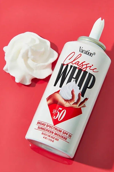 Vacation Classic Whip Spf 50 Sunscreen In Red At Urban Outfitters