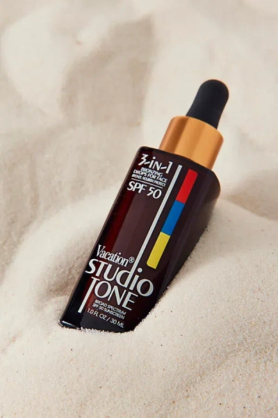 Vacation Studio Tone Spf 50 Bronzing Drops In Dark Brown At Urban Outfitters