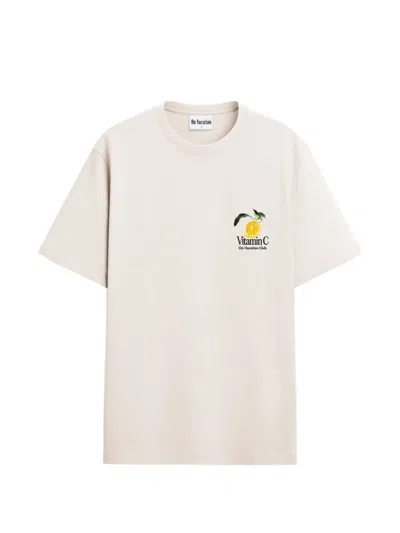 Vacation Vitamin C Graphic-print T-shirt In Neutral