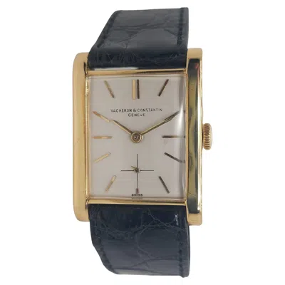 Pre-owned Vacheron Constantin 18kt Yellow Gold Vintage Square , Mechanical, Cal 458/3b