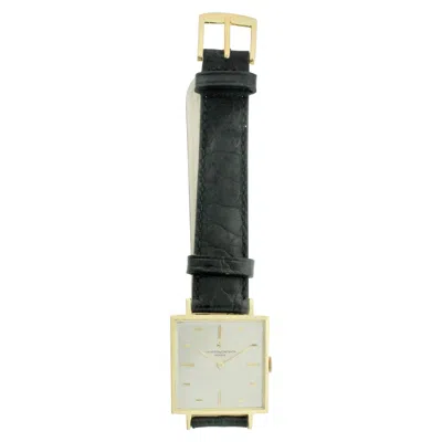 Pre-owned Vacheron Constantin 1960's Exquisite Vintage  18k Yellow Gold Square Dress Watch