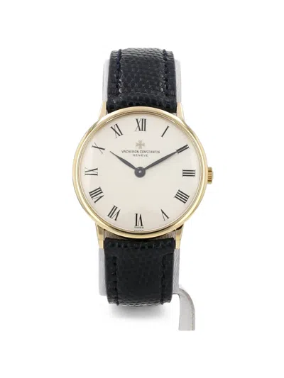 Pre-owned Vacheron Constantin 1980s Vintage 31mm Watch In Neutrals