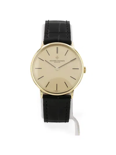 Pre-owned Vacheron Constantin 1982 Round-case 31mm Watch In Neutral