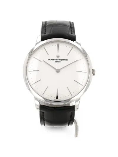 Pre-owned Vacheron Constantin 2014 Patrimony 40mm Watch In White