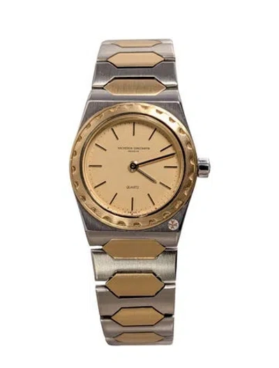 Pre-owned Vacheron Constantin 222 Watch, 24mm In Multicolor