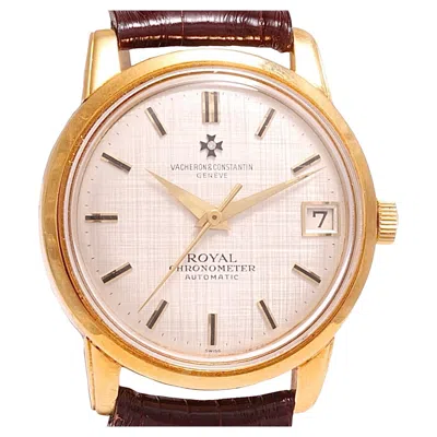 Pre-owned Vacheron Constantin Chronometre Royal Wrist Watch In Multi