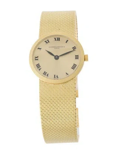 Pre-owned Vacheron Constantin Classic Ultra-thin Watch, 24mm In Multi