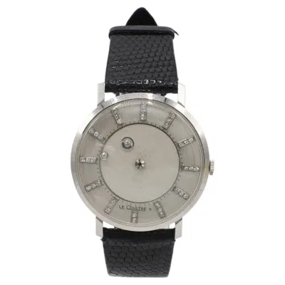 Pre-owned Vacheron Constantin Lecoultre White Gold Mystery Dial Galaxy Watch