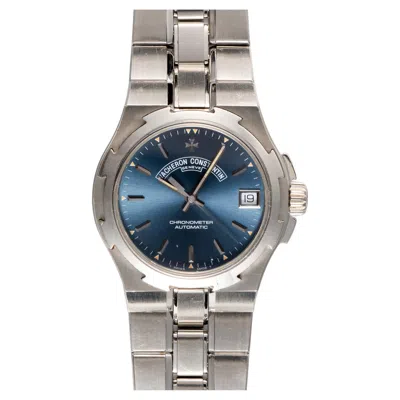 Pre-owned Vacheron Constantin Overseas 42052 Blue Sunray Dial Steel Automatic 1990s