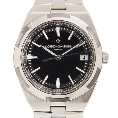 Vacheron Constantin Overseas Automatic Black Dial Men's Watch 4500v/110a-b483 In Metallic