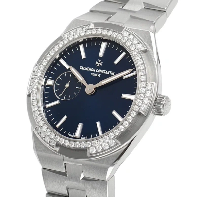 Vacheron Constantin Overseas Blue Lacquered Dial Ladies Automatic Steel Watch 2305v/100a-b170 In Metallic