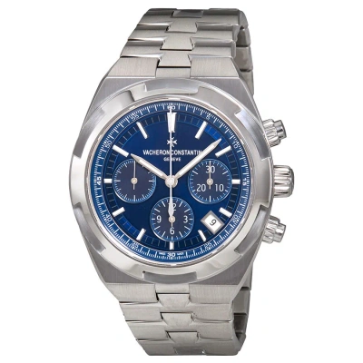 Vacheron Constantin Overseas  Chronograph Automatic Blue Dial Men's Watch 5500v/110a-b148 In Metallic