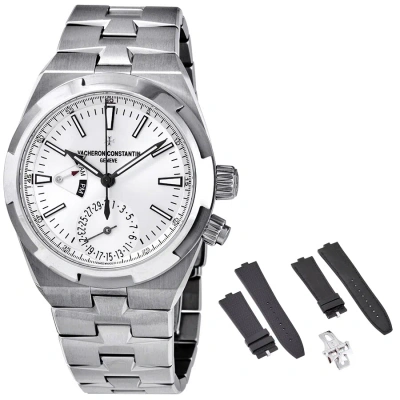 Vacheron Constantin Overseas Dual Time Automatic Silver Dial Men's Watch 7900v/110a-b333 In Metallic