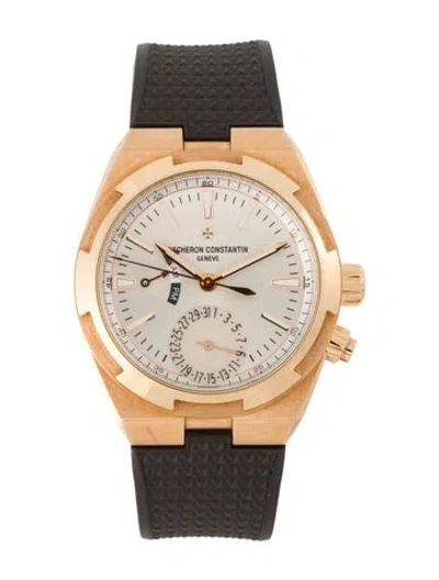 Pre-owned Vacheron Constantin Overseas Dual Time Watch In Multi