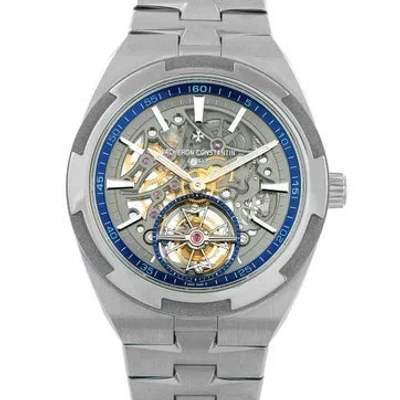 Pre-owned Vacheron Constantin Overseas Tourbillon Skeleton Watch, 42mm In Multi