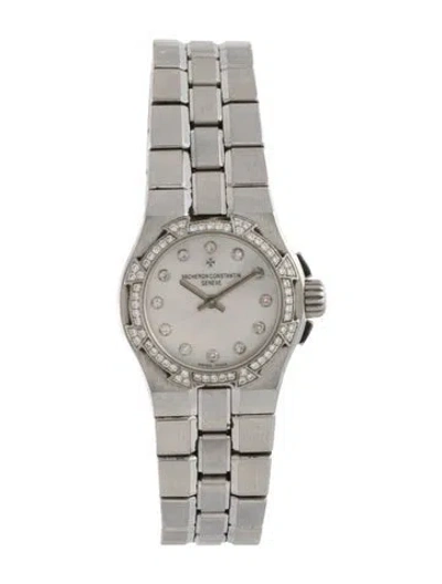 Pre-owned Vacheron Constantin Overseas Watch, 25mm In Multicolor