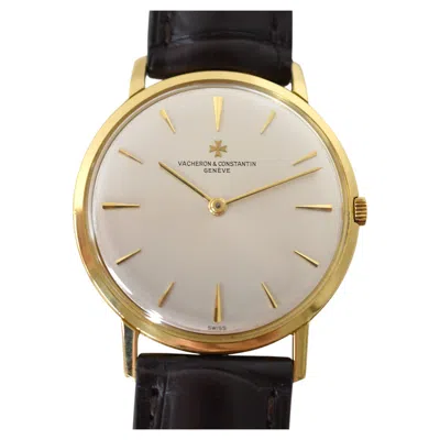 Pre-owned Vacheron Constantin Patrimony 6903 18k Yellow Gold Manual Cal. K1002/2 1960s